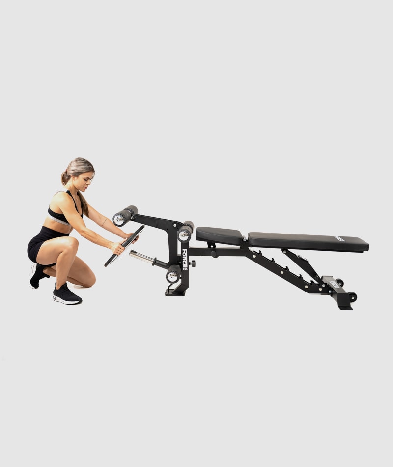 Force USA MYBENCH 3-IN-1 FID Bench + Leg Developer + Preacher Curl