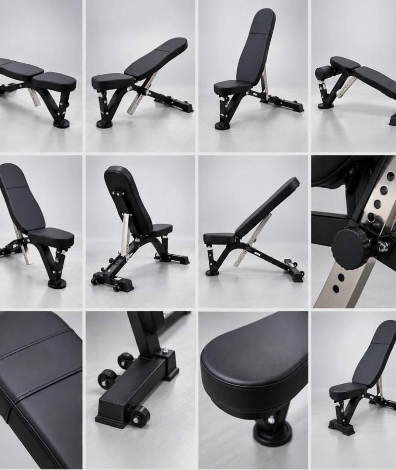 Vanguard Fitness Multi Adjustable Gym Weight Bench