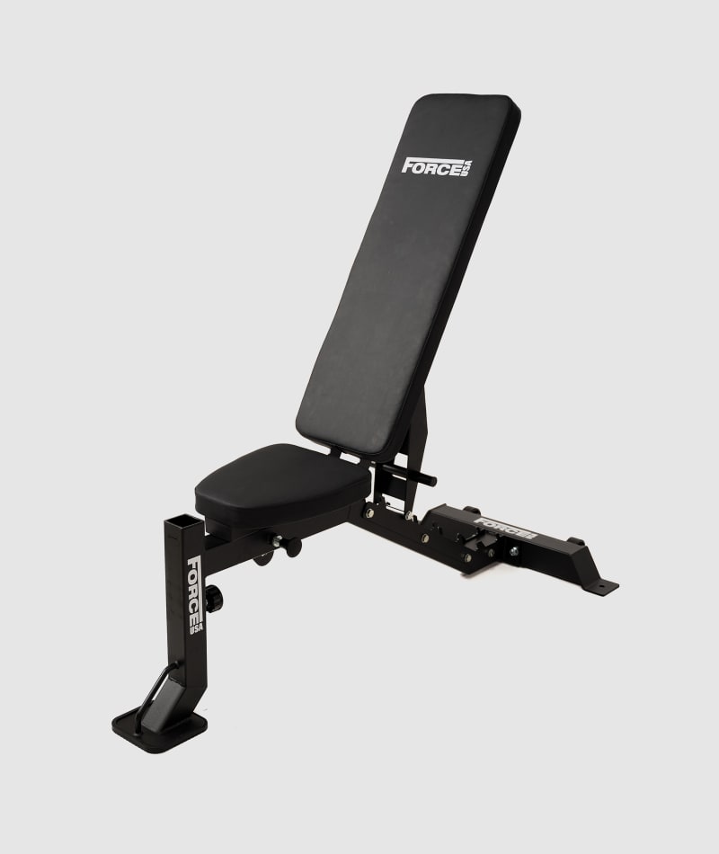 Force USA MYBENCH 3-IN-1 FID Bench + Leg Developer + Preacher Curl