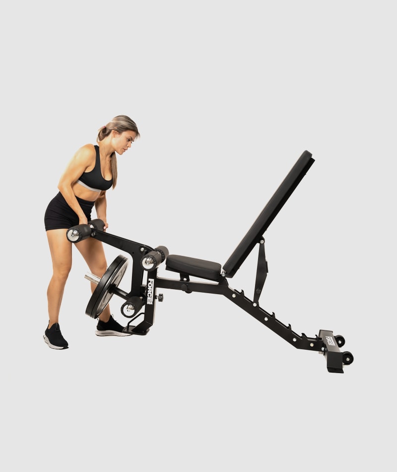Force USA MYBENCH 3-IN-1 FID Bench + Leg Developer + Preacher Curl