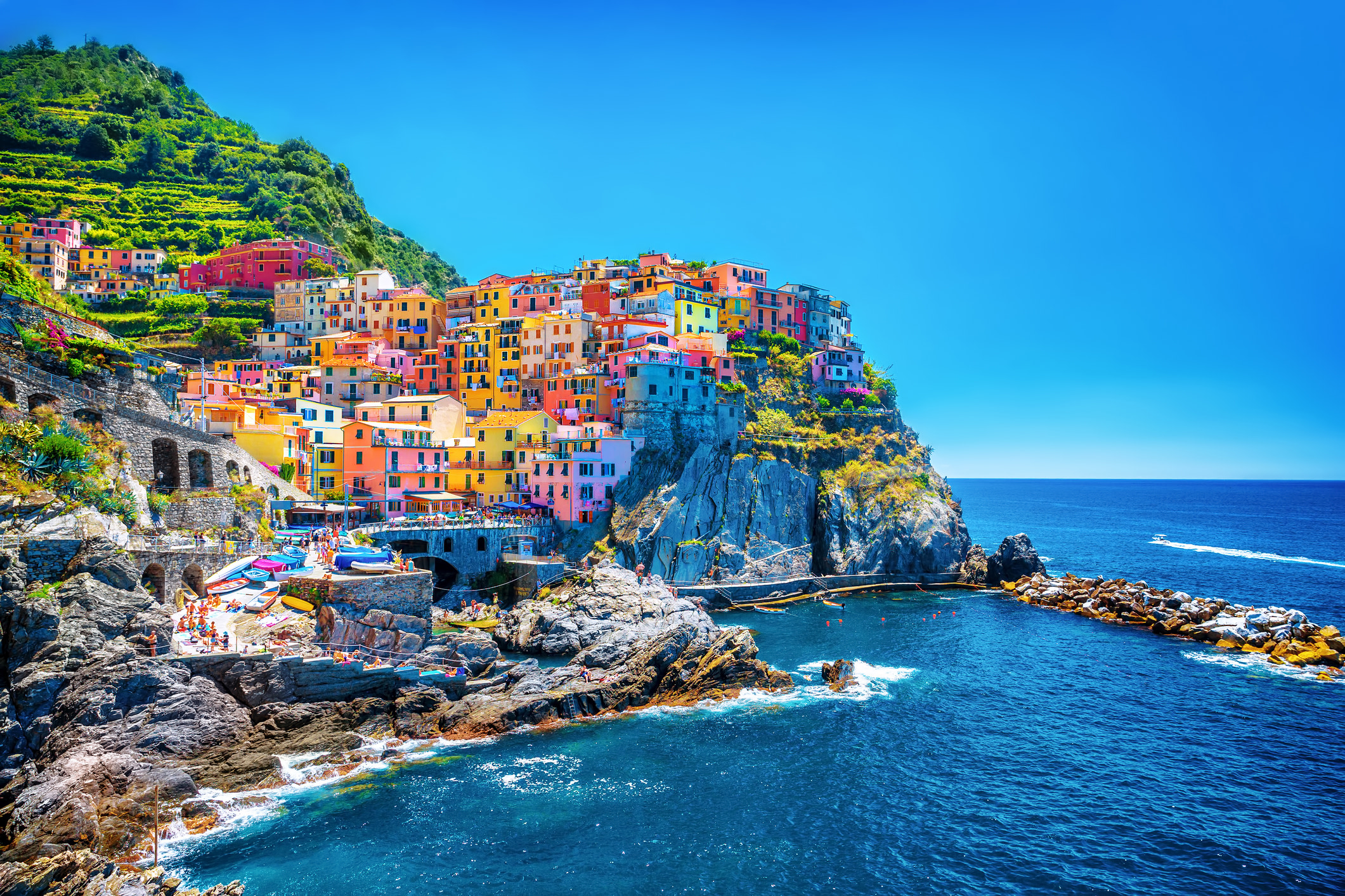 Gengið í Cinque Terre og Portofino 