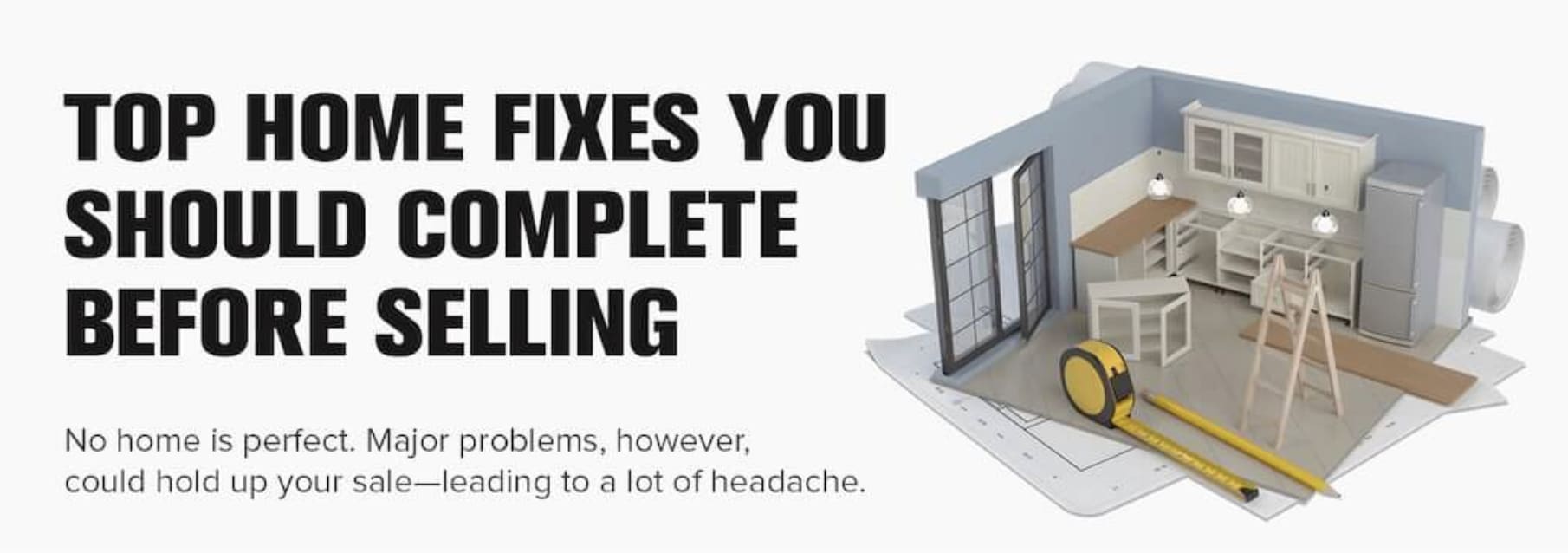 Best home repairs to complete prior to selling your home