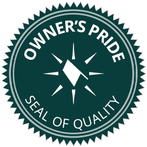 The KY-KO Roofing Owner's Pride seal of quality.