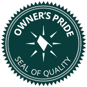 The KY-KO Roofing Owner's Pride seal of quality.