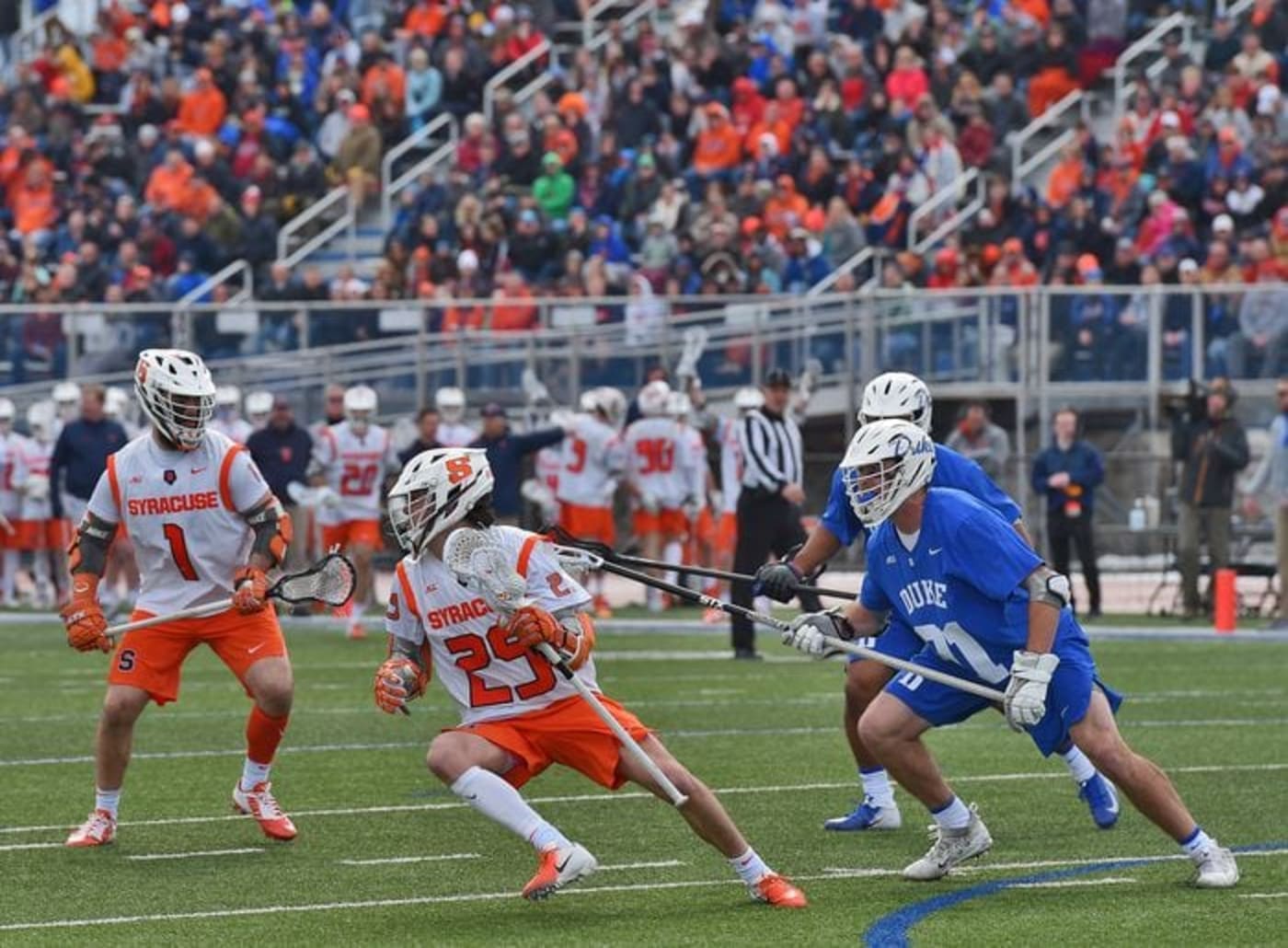 Dordevic scores twice as Syracuse lacrosse ties Denver in