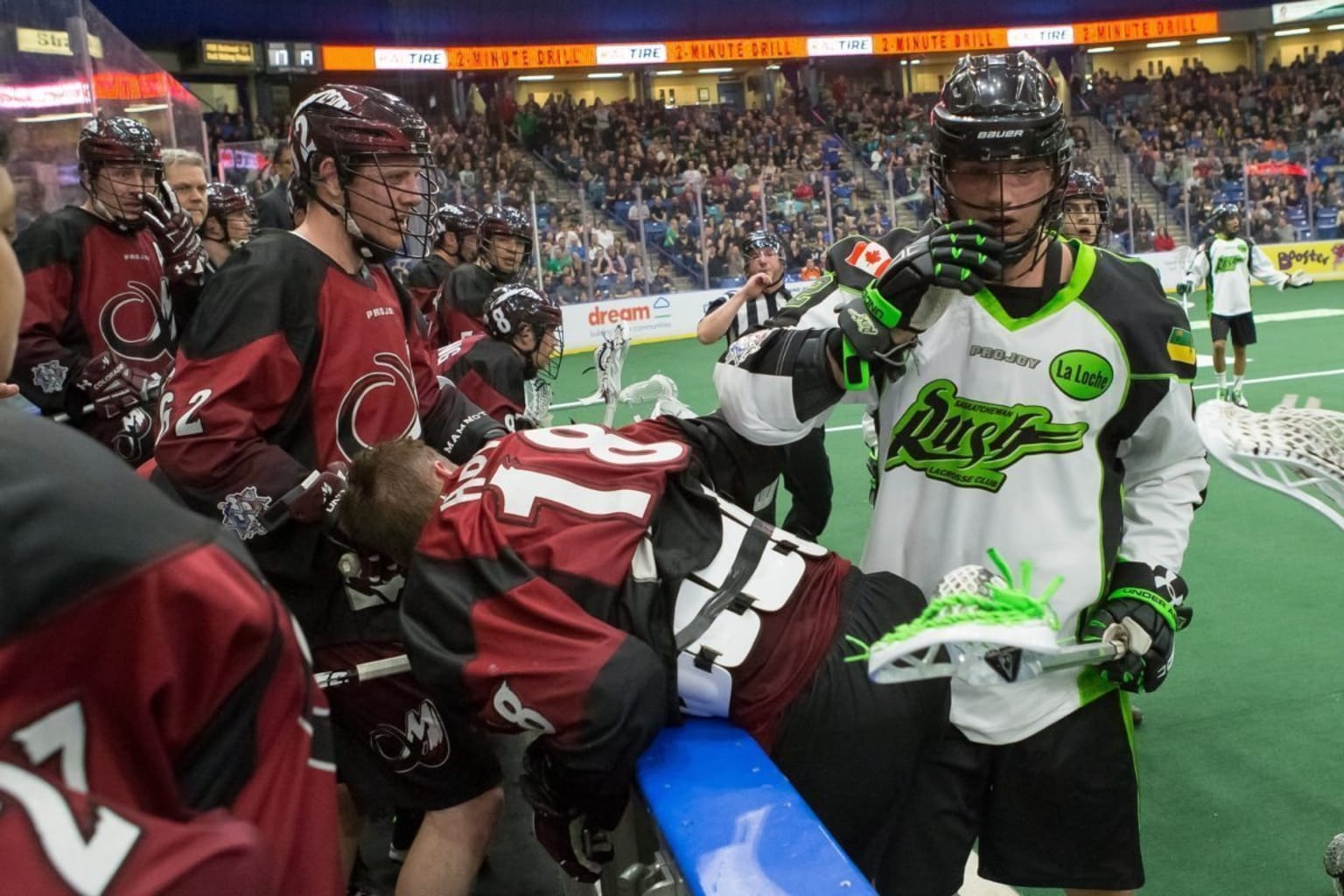 First-year Mammoths experience arena football excitement level