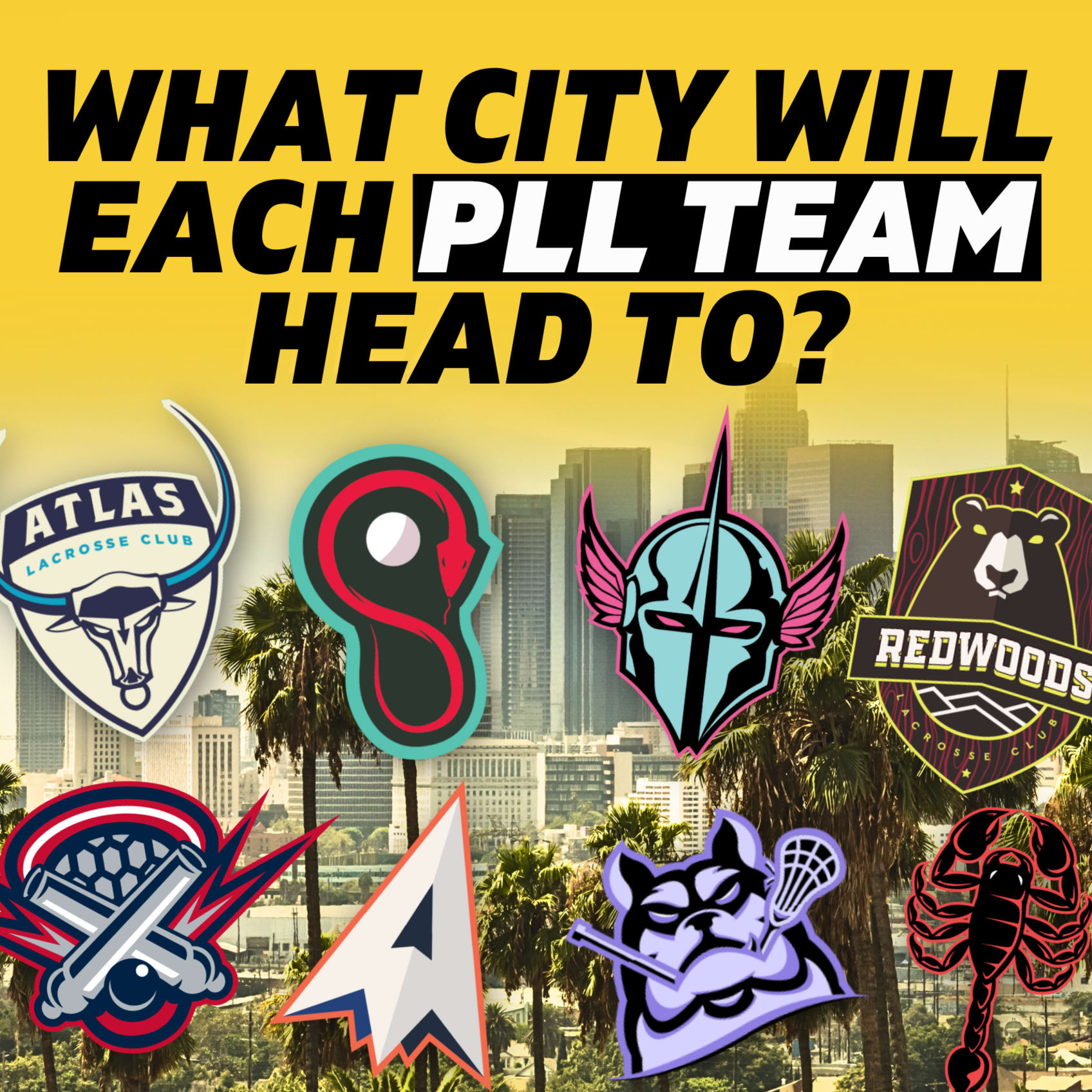 What City Will Each PLL Team Head To? - Lacrosse All Stars