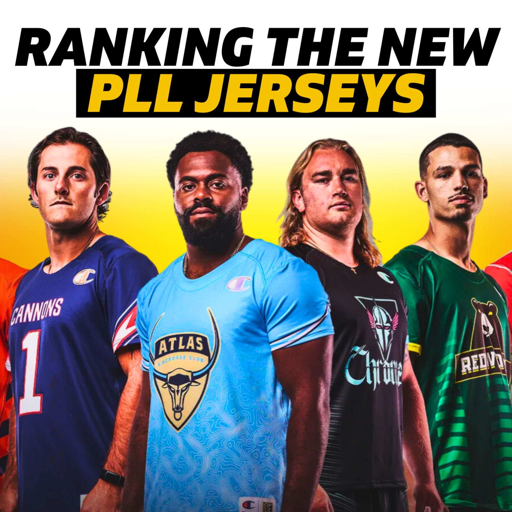 PLL Lacrosse Jerseys Ranked - Premier Lacrosse League