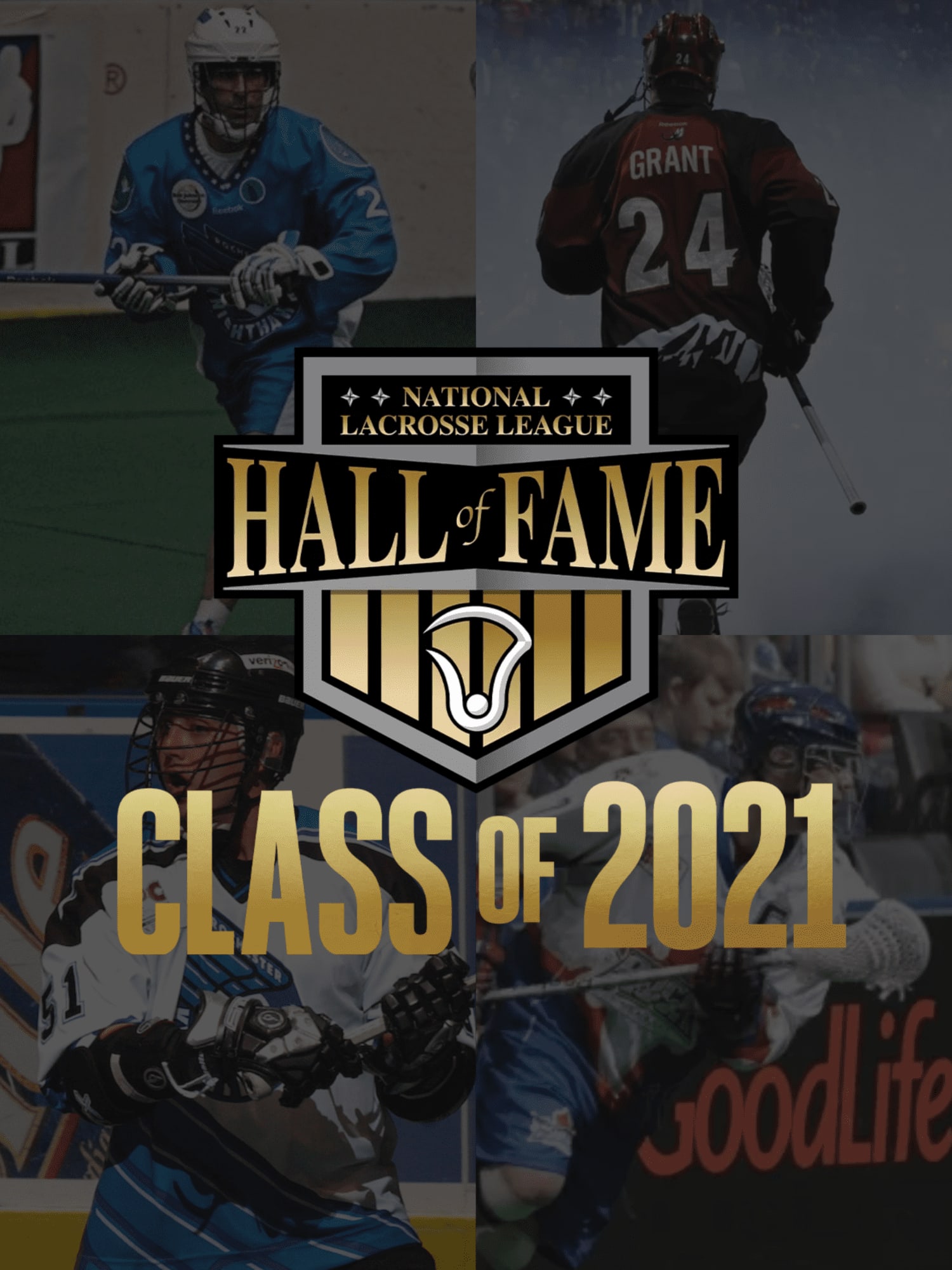 Kevin Finneran/Casey Powell NLL HOF Inductions/Entry Draft