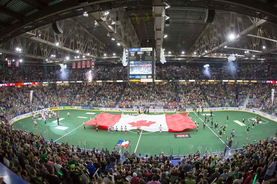 Saskatchewan Rush 2016 NLL Champions Champion's Cup Photo: Calvin So