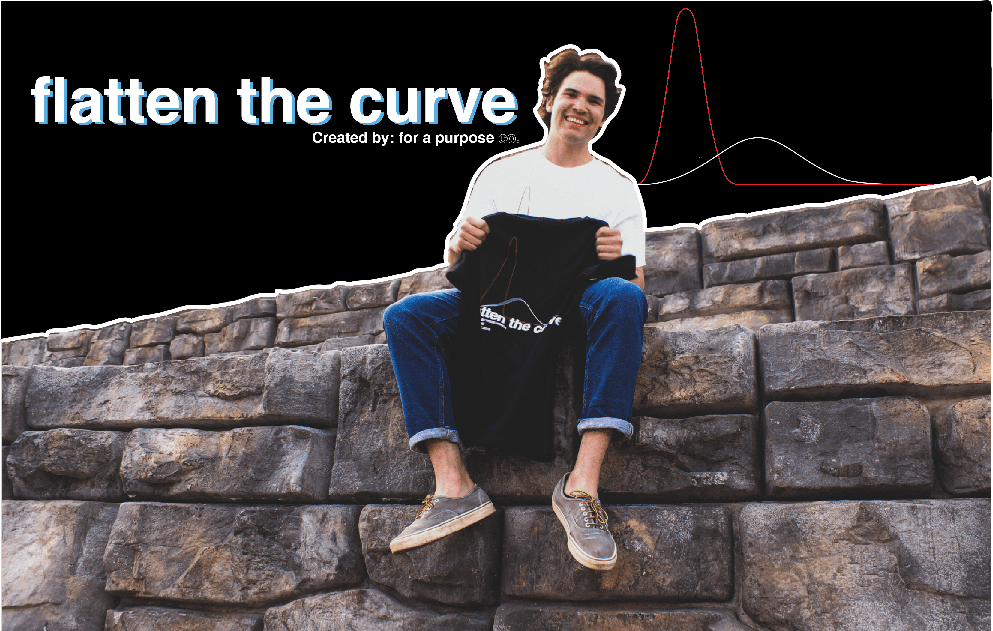 UVM Middies Jack Valentine Creates 'Flatten The Curve' Apparel for Good