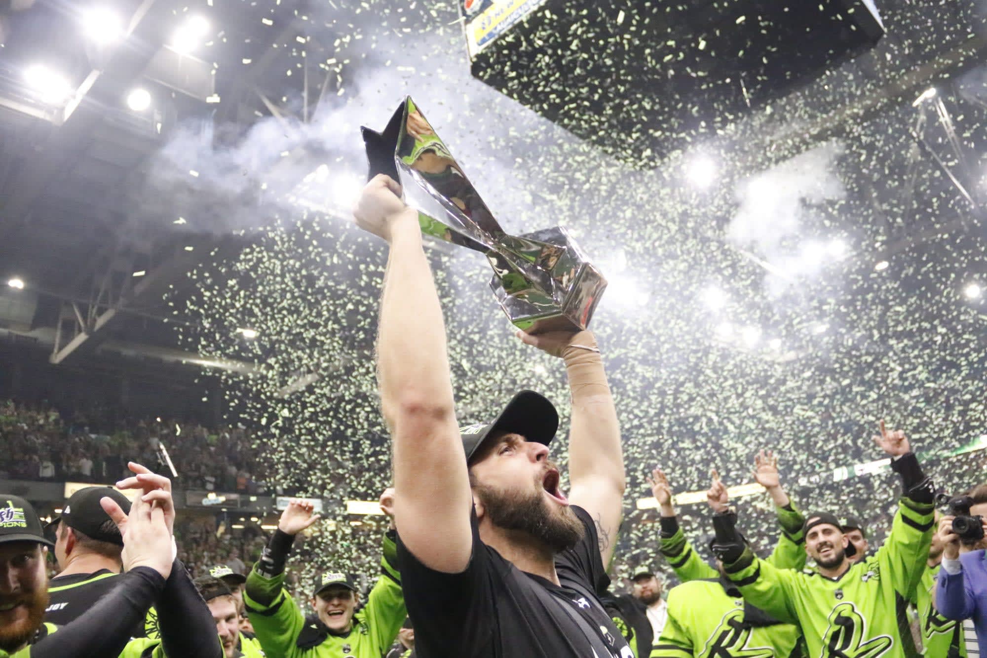 Evan Kirk Saskatchewan Rush NLL 2018 NLL Championship