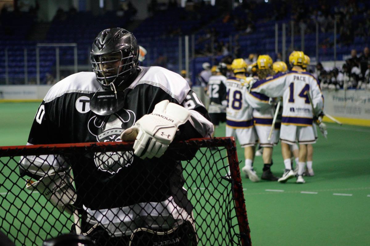 Orangeville Northmen vs Coquitlam Adanacs Minto Cup 2016 Photo: Canadian Lacrosse Association