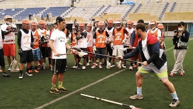Lacrosse leads to the best jobs in Japan