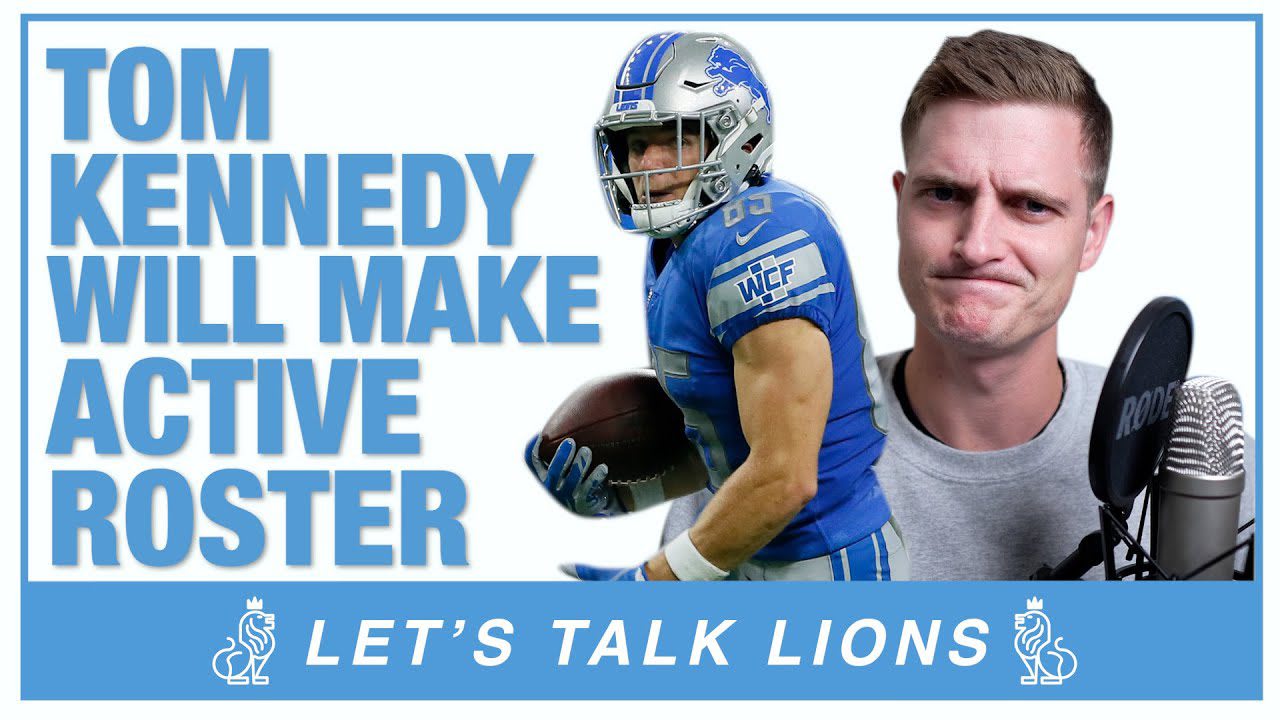 Lions Wide Receiver and Bryant Grad Tom Kennedy Might Be