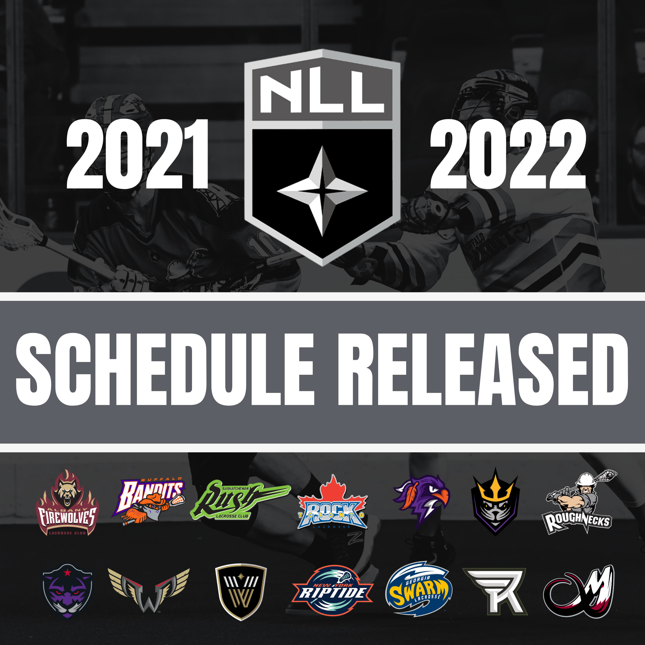 Rochester Knighthawks Schedule 2022 2021-22 Nll Schedule Released In Full - Lacrosse All Stars