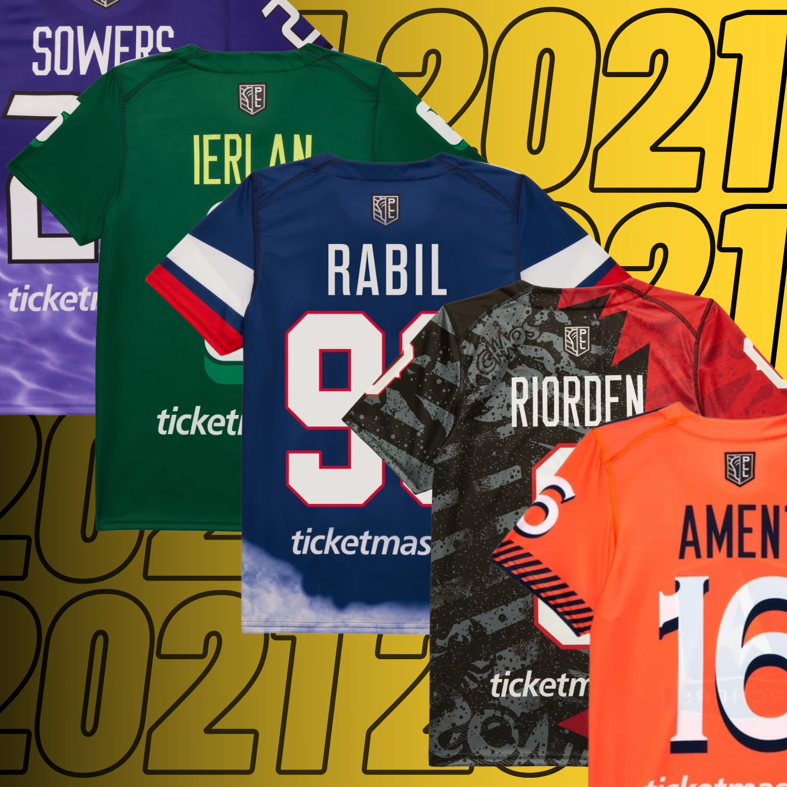 Top Selling PLL Jerseys from the 2021 Season - Lacrosse All Stars