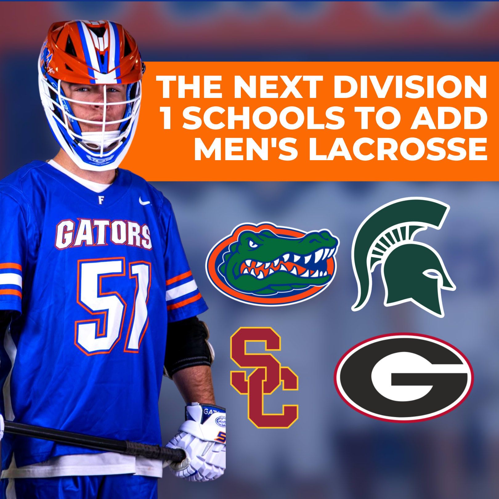 The Next Division 1 Schools to Add Men's Lacrosse Lacrosse All Stars