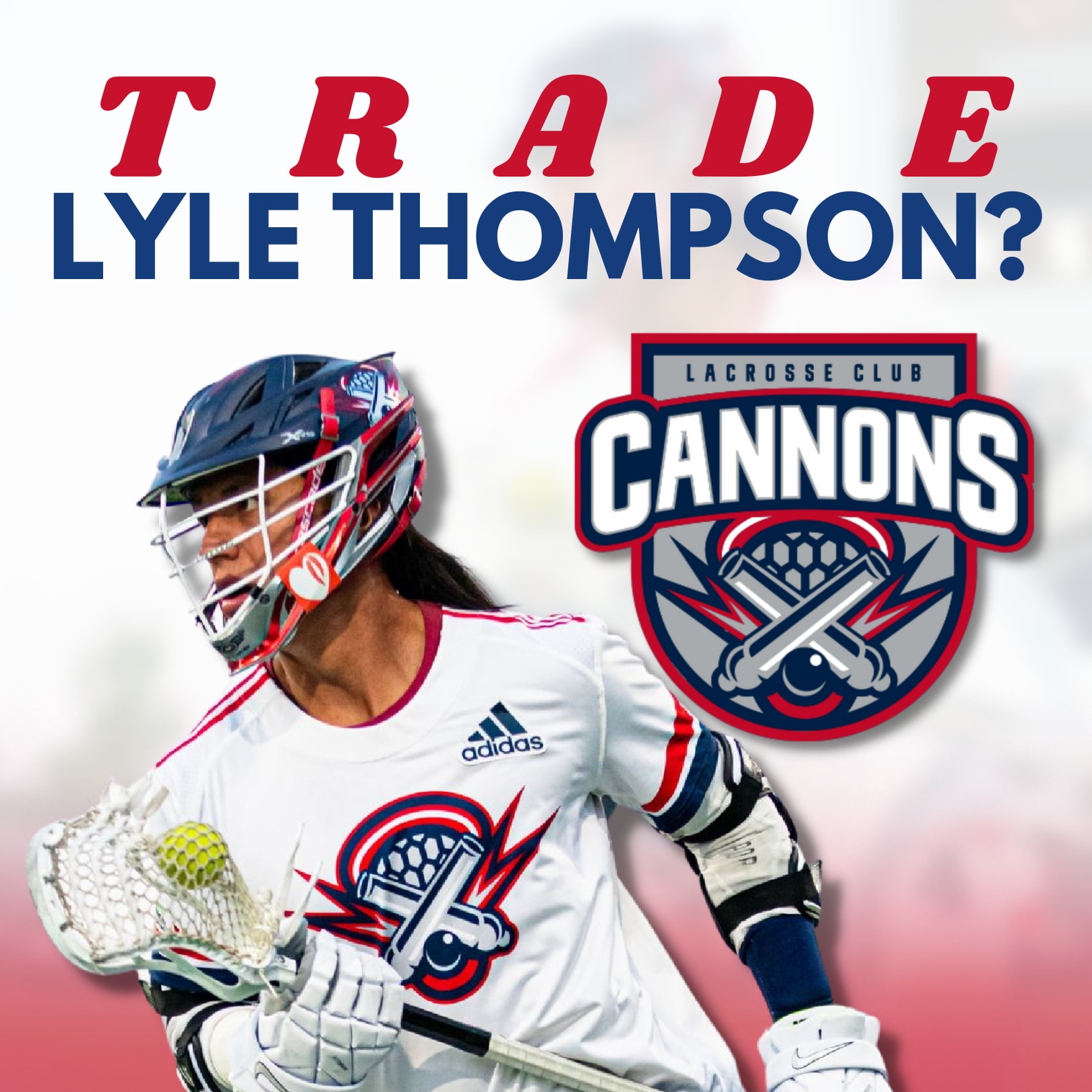 Cannons Lacrosse Club on X: With the #1 Pick in the 2021 Entry Draft, we  have selected @lyle4thompson. Welcome to the Cannons, Lyle 💥💣   / X