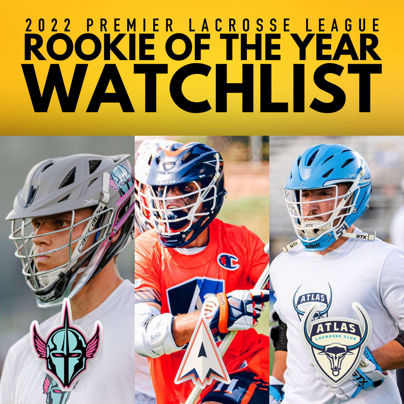 2022 PLL Rookie of the Year Watchlist - Lacrosse All Stars