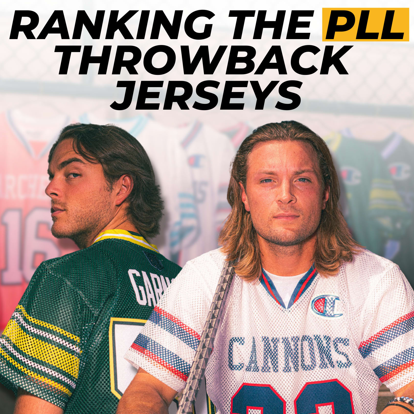 Ranking the 2022 PLL Throwback Jerseys - Lacrosse All Stars