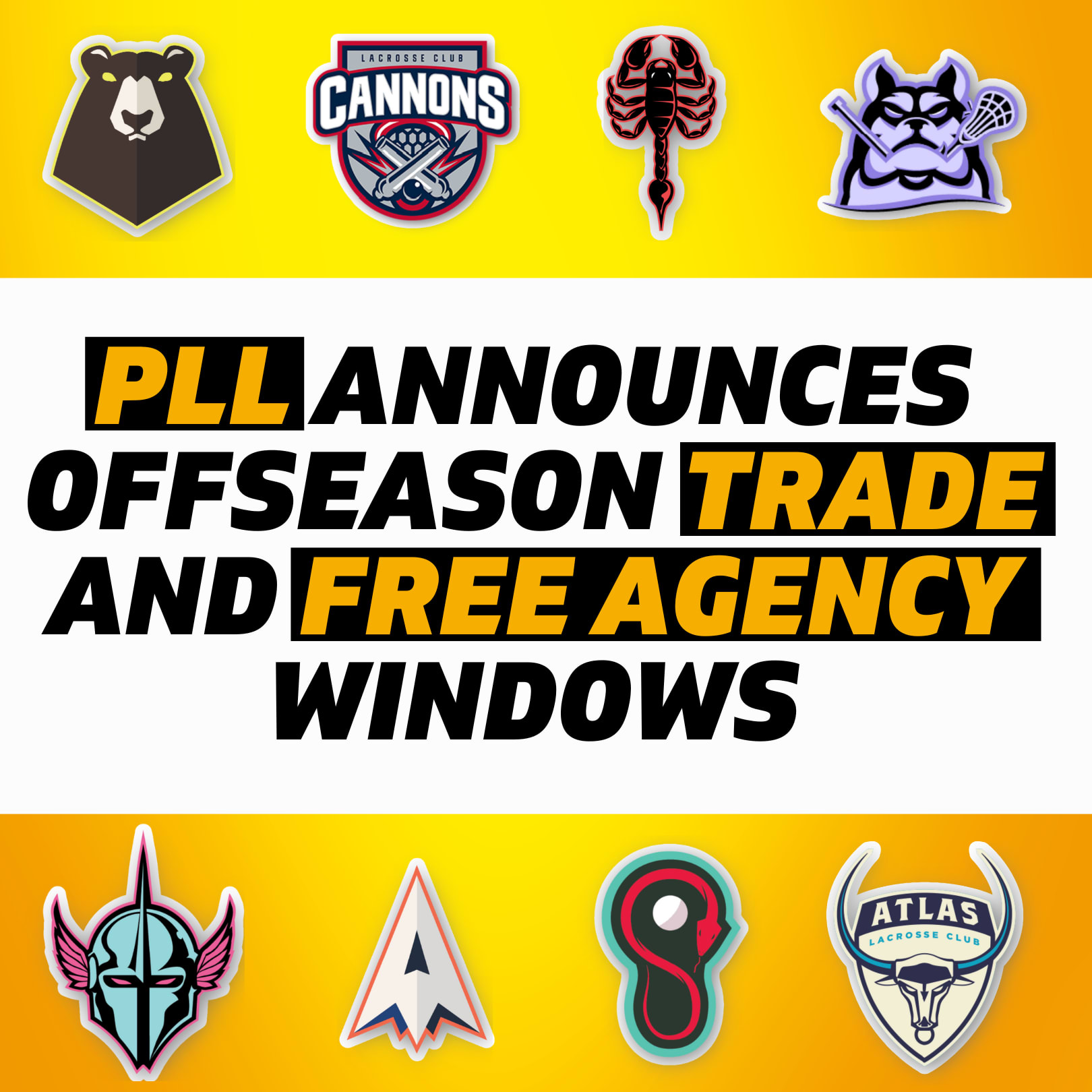 Premier Lacrosse League Unveils New Logo, Branding for Cannons LC