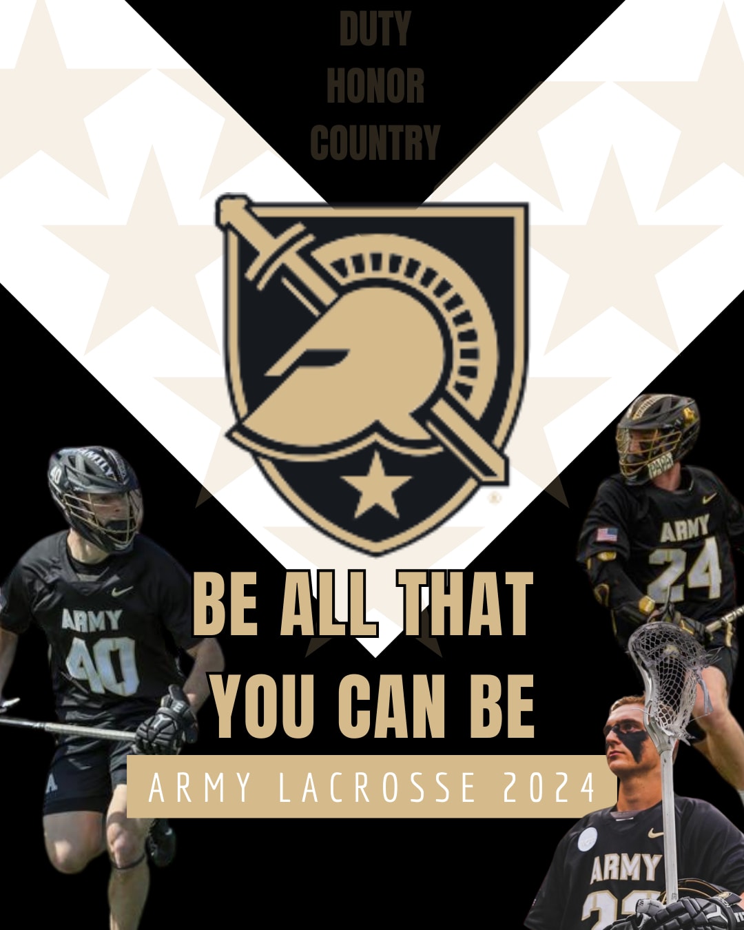 Be All That You Can Be Army Lacrosse 2024 Lacrosse All Stars