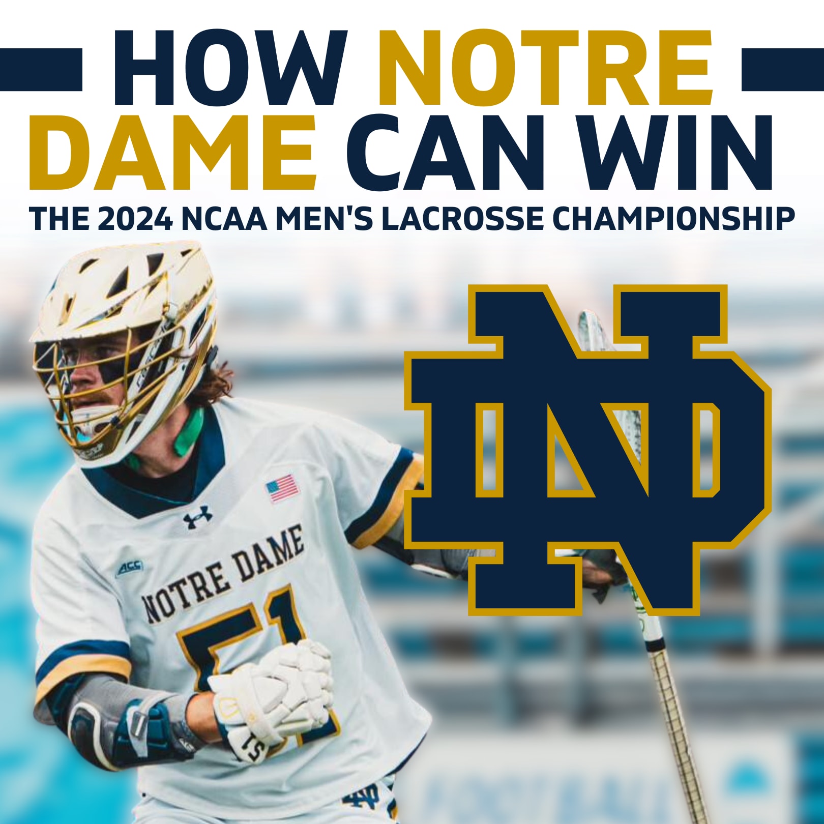 Notre Dame eyeing 2024 NCAA Men’s Lacrosse Championship Glory with