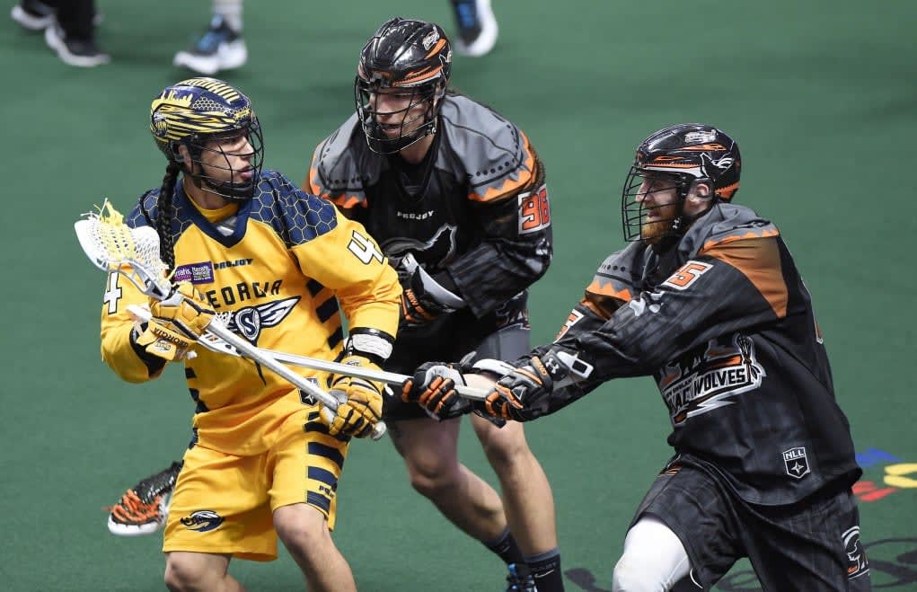 Georgia Swarm New England Black Wolves NLL Media Poll 2017 Photo: New England Black Wolves