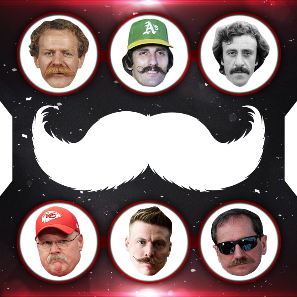 sports mustaches