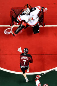 Frankie Scigliano, Calgary Roughnecks. Photo: Candice Ward