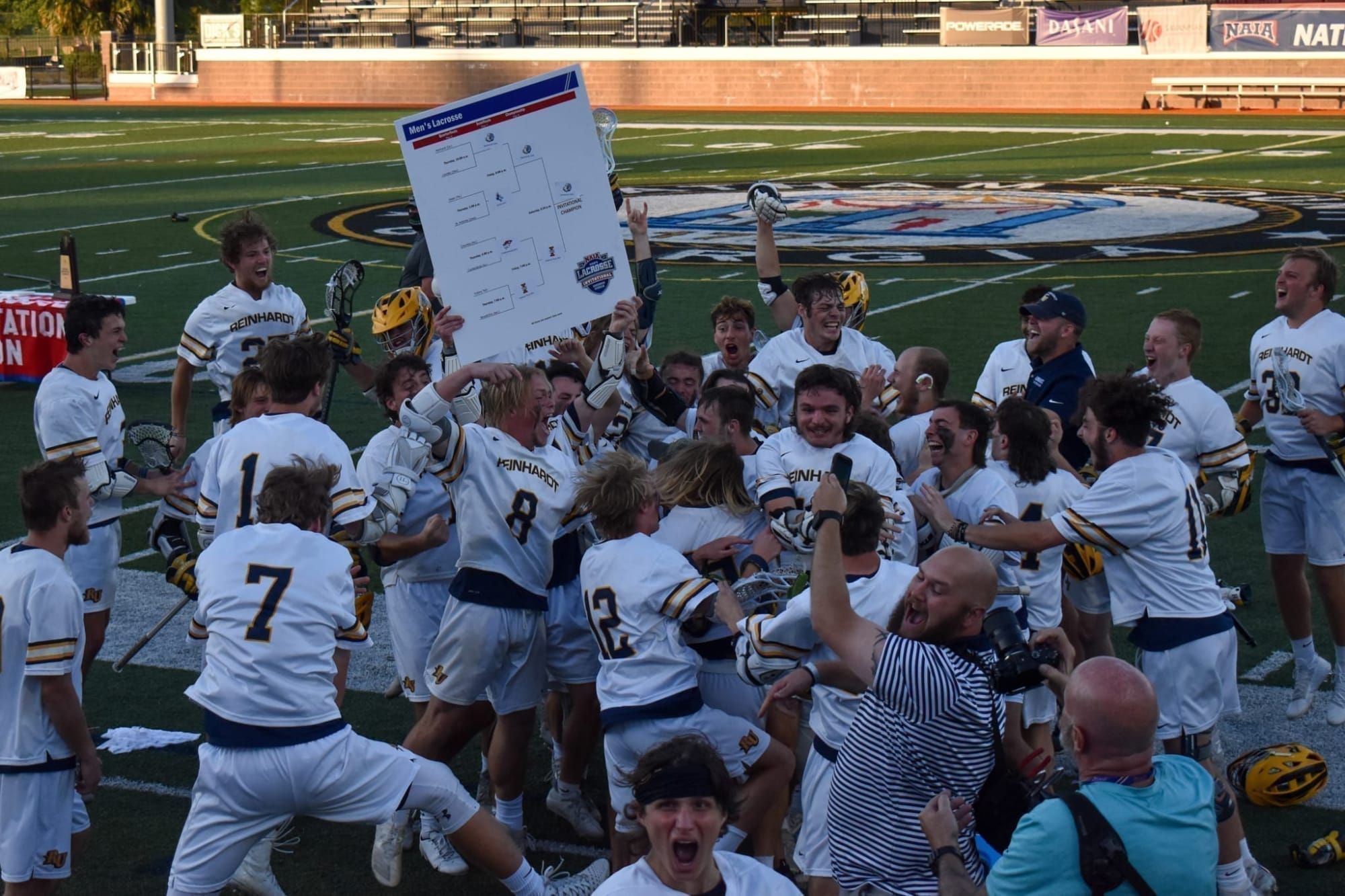 Reinhardt NAIA men's lacrosse national championship