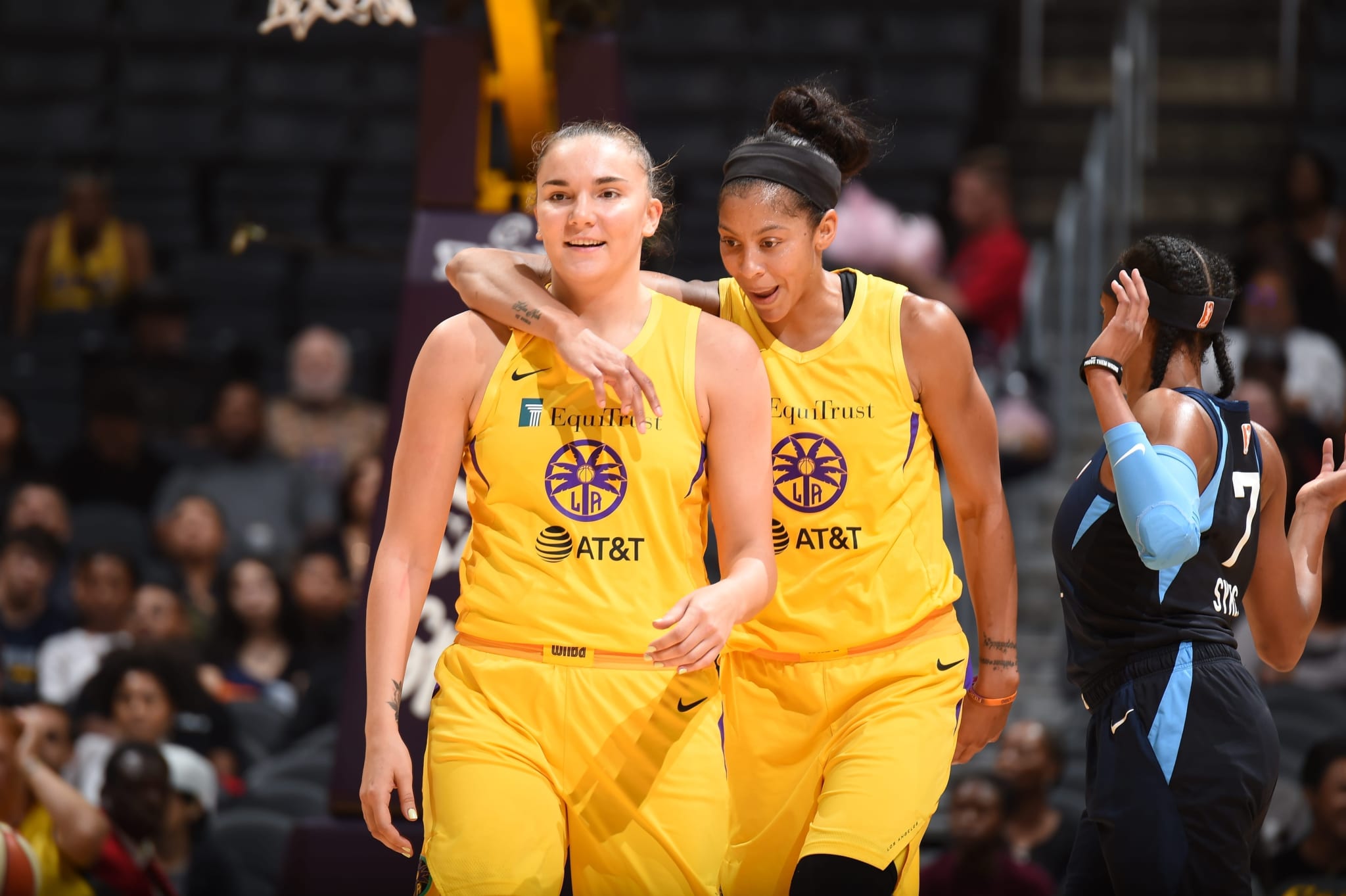 Maria Vadeeva Learns English to Grow Basketball in Russia photo provided by LA Sparks