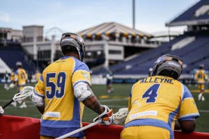 MLL backup face-off Luther Fleming