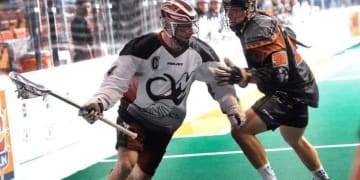 John Grant Jr. Colorado Mammoth NLL vs New England Black Wolves Photo Credit Khoi Ton