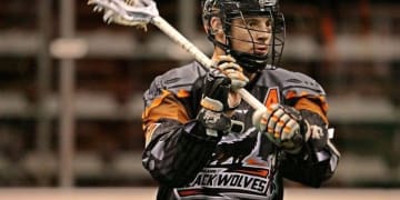 Kevin Crowley Black Wolves vs Rochester Knighthawks NLL Photo Credit: Khoi Ton/Black Wolves Photographer
