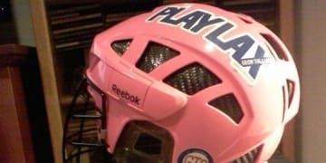Pink Reebok Box Lacrosse Helmet Pink Reebok Box Lacrosse Helmet