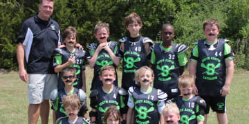 youth team lacrosse lax mustaches kids moustache
