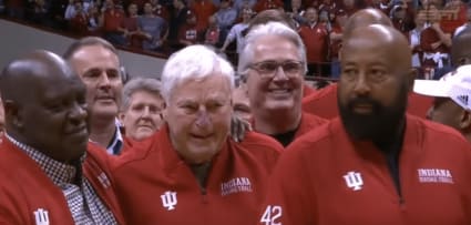 Bob Knight made his return to Indiana for the first time in 20 years, and it reminded all of us that time really does heal all wounds.