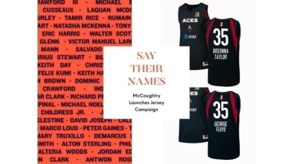 Angel McCoughtry Launches #SayTheirNames Jersey Campaign