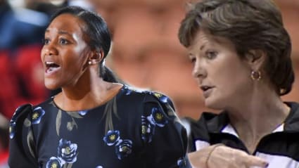 Gardner-Webb women's basketball head coach Alex Simmons learned a lot of what she knows from Pat Summitt while playing for her in college at Tennessee.