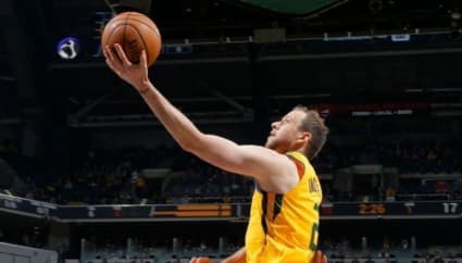 The waiver wire is the key to winning in fantasy sports, and hoops is no exception. Joe Ingles is available in many leagues and will make your team better.