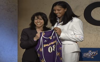 The Los Angeles Sparks selected Candace Parker with the No. 1 overall pick in the 2008 WNBA Draft. Let's look back at the reactions at the time.