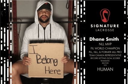 'I Belong Here' Says Dhane Smith, First Black NLL MVP