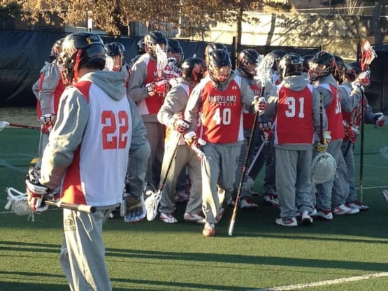 Maryland Lacrosse first day of practice Maryland Lacrosse first day of practice