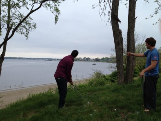 brown lacrosse coaches golfing brown lacrosse coaches golfing