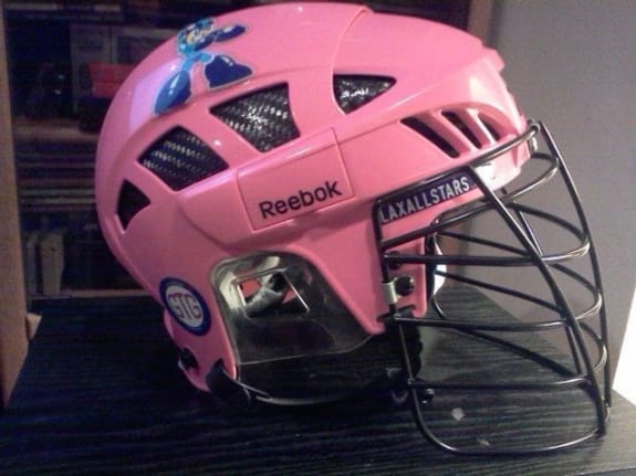 Pink Reebok Box Lacrosse Helmet Pink Reebok Box Lacrosse Helmet