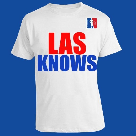 Nate Weigel LAS Knows "LAS Knows" lax t-shirt