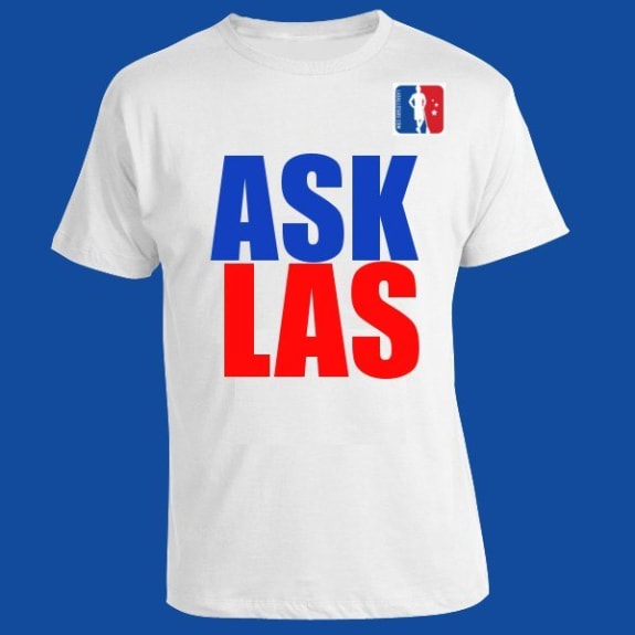 Nate Weigel Ask LAS "Ask LAS" lax t-shirt