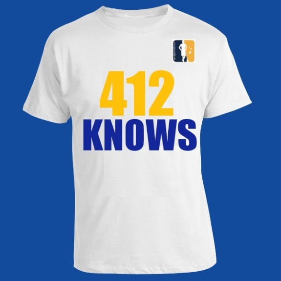 Nate Weigel 412 Knows "412 Knows" lax t-shirt
